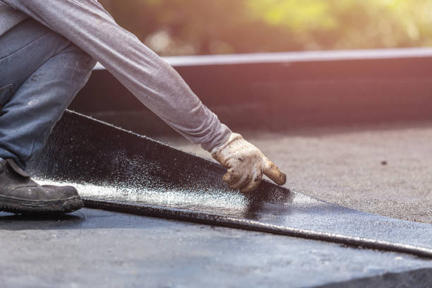 Professional Crawl Space Encapsulation technician working in Coloma, WI